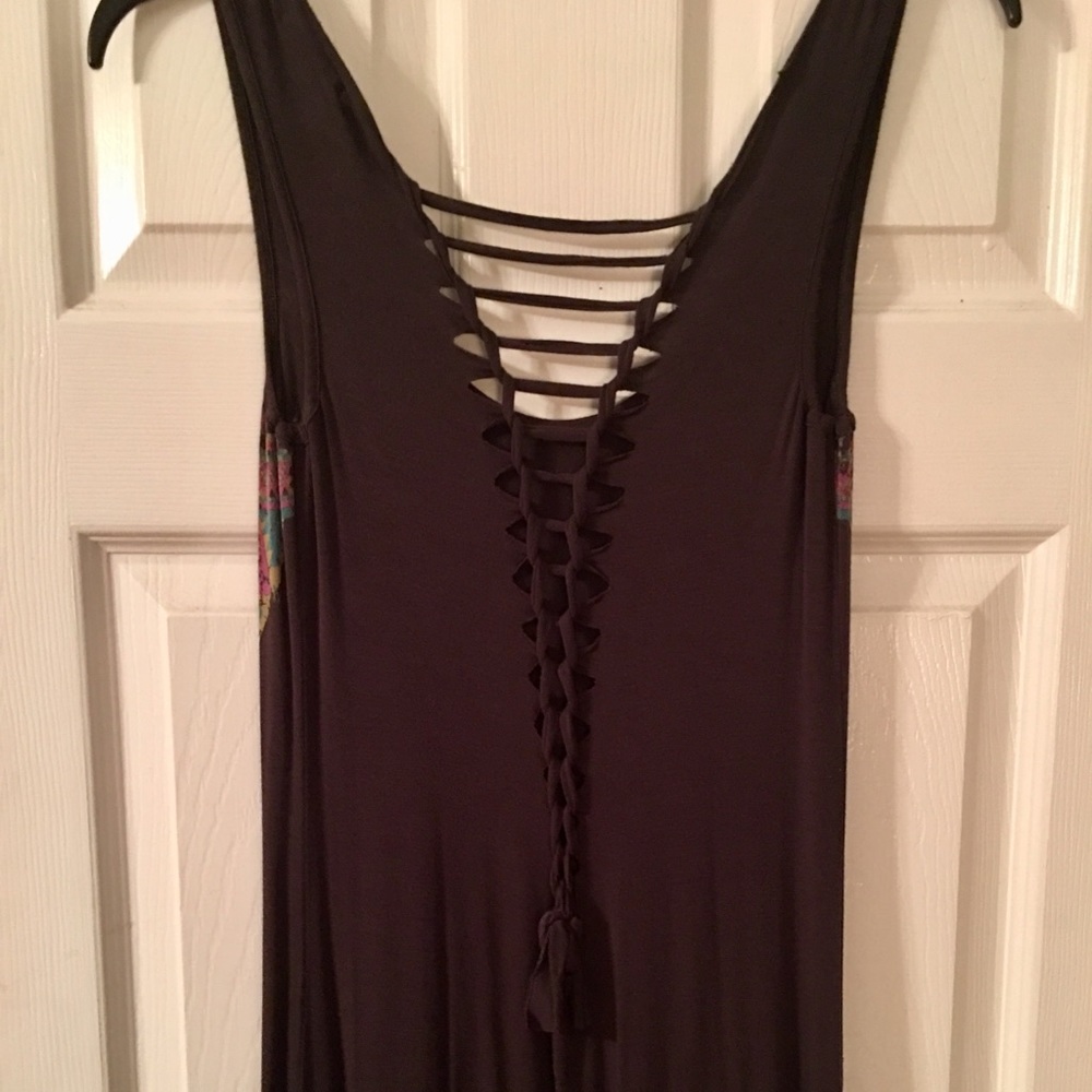 Tribal maxi dress